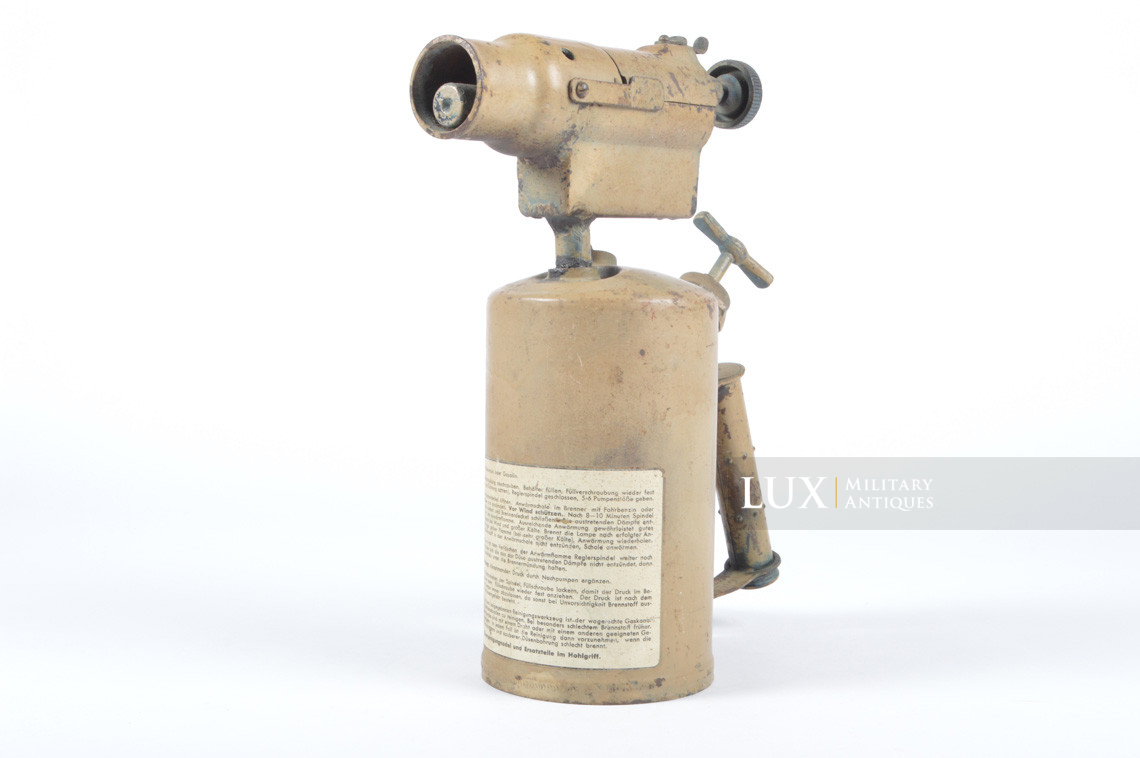 German late-war vehicle blow torch, « Heizlampe » - photo 4