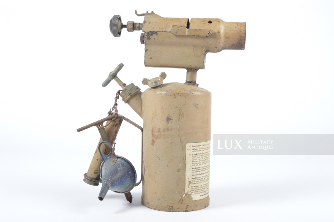German late-war vehicle blow torch, « Heizlampe » - photo 9