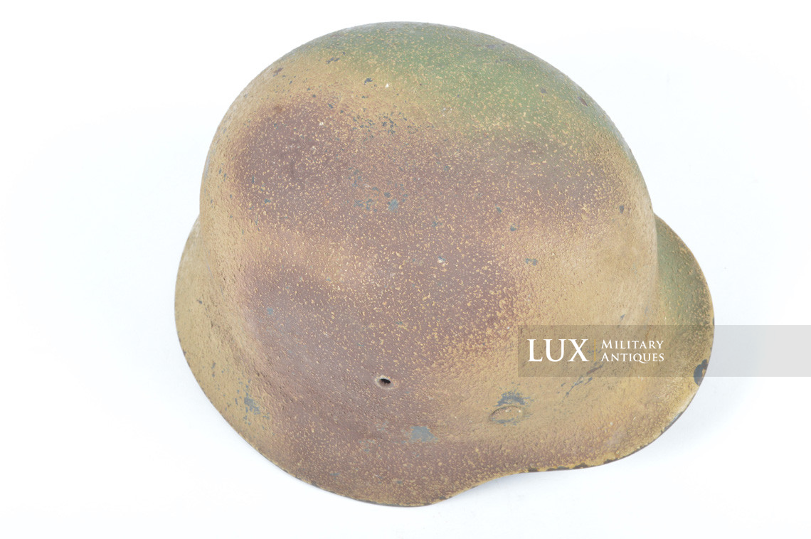M35 Luftwaffe three tone « NORMANDY » sawdust textured camouflage combat helmet - photo 15