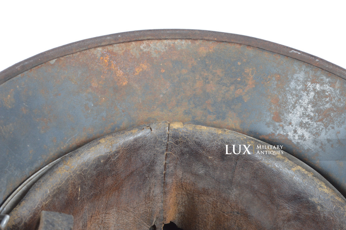 M35 Luftwaffe three tone « NORMANDY » sawdust textured camouflage combat helmet - photo 52