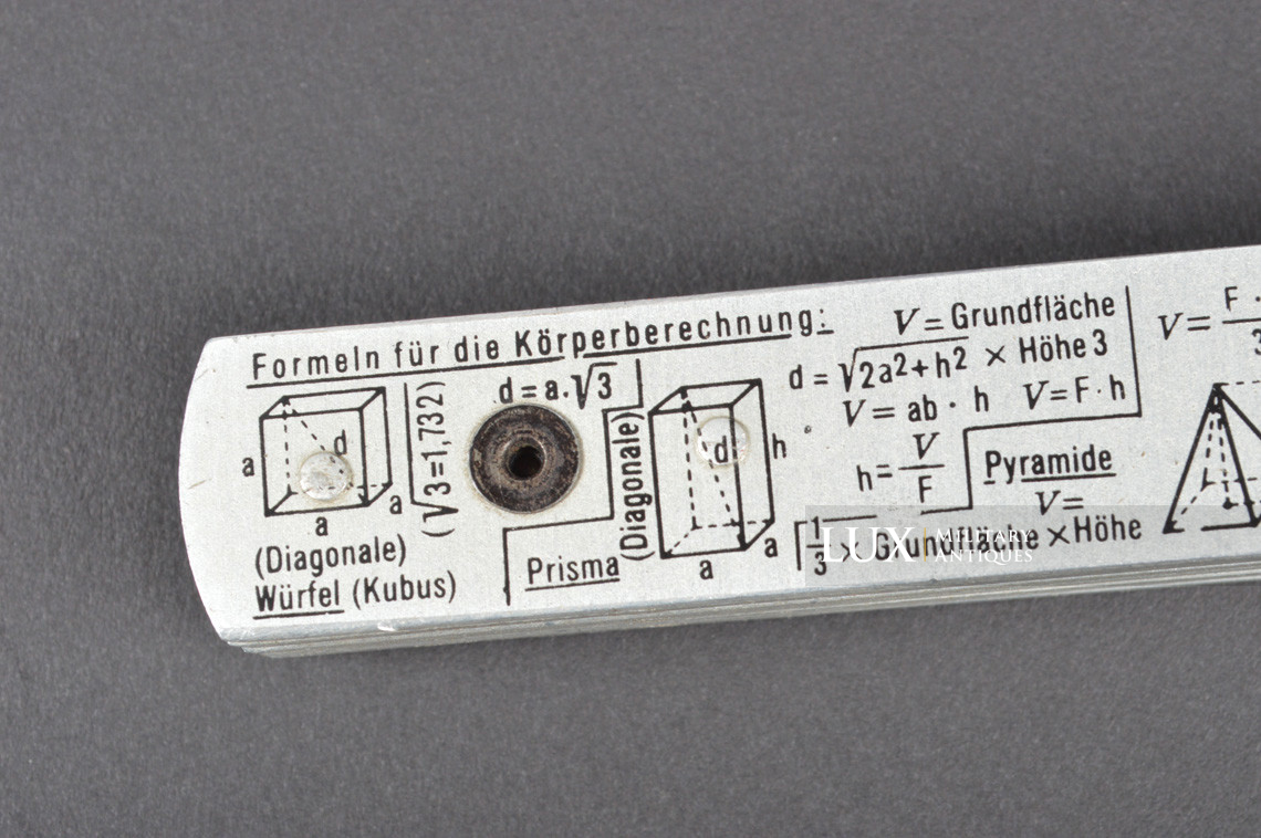 Rare mètre pliant pour pionnier allemand, « Frischhut’s -Pionier - Zweimeter » - photo 9