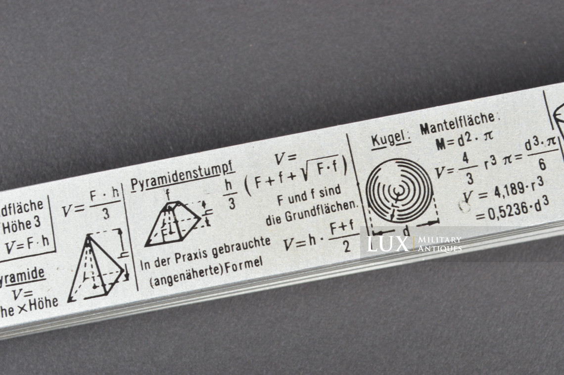 Rare mètre pliant pour pionnier allemand, « Frischhut’s -Pionier - Zweimeter » - photo 10