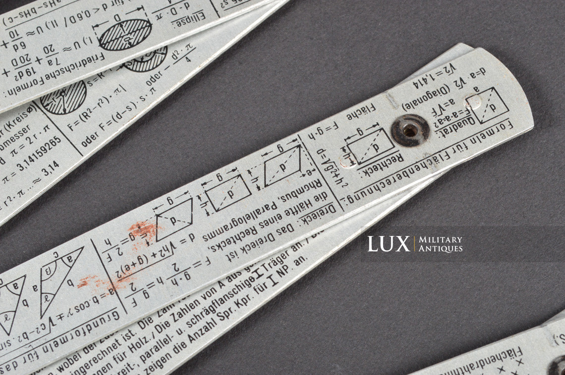 Rare unissued German combat engineer issued 2 meters folding ruler, « Frischhut’s -Pionier - Zweimeter » - photo 21