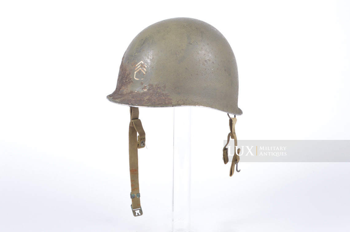 USM2 D-bale airborne combat jump helmet, « woodwork find » - photo 4