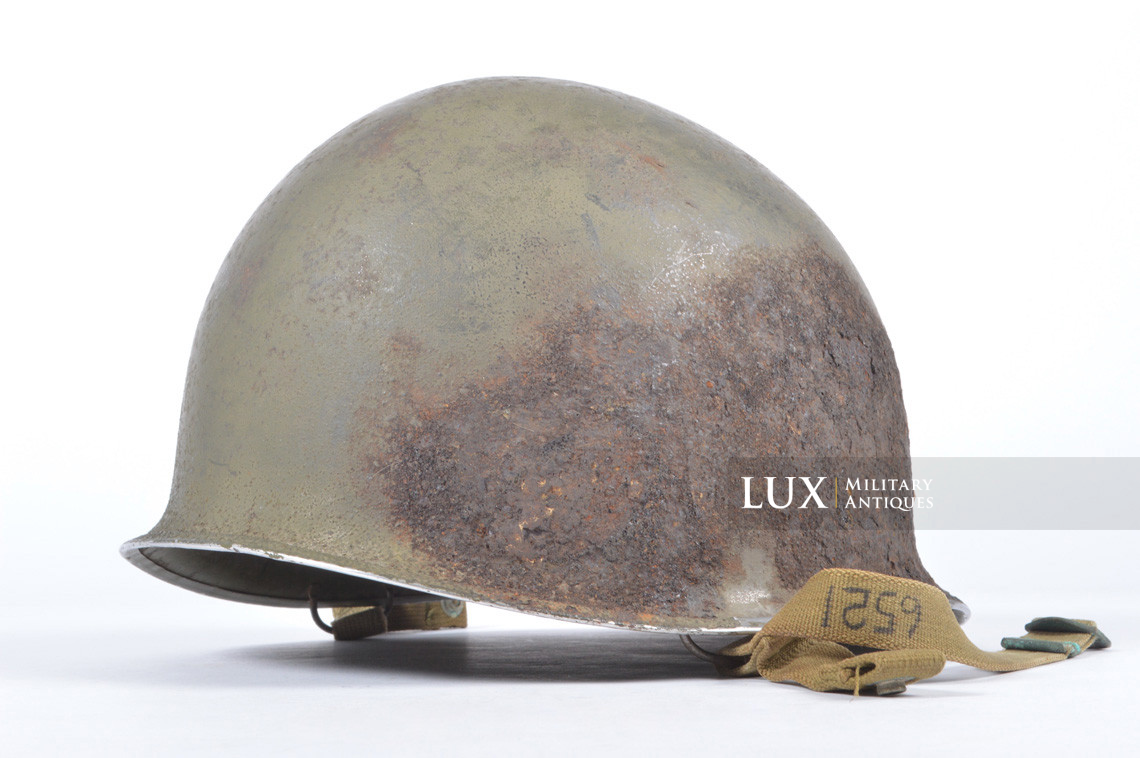 USM2 D-bale airborne combat jump helmet, « woodwork find » - photo 12