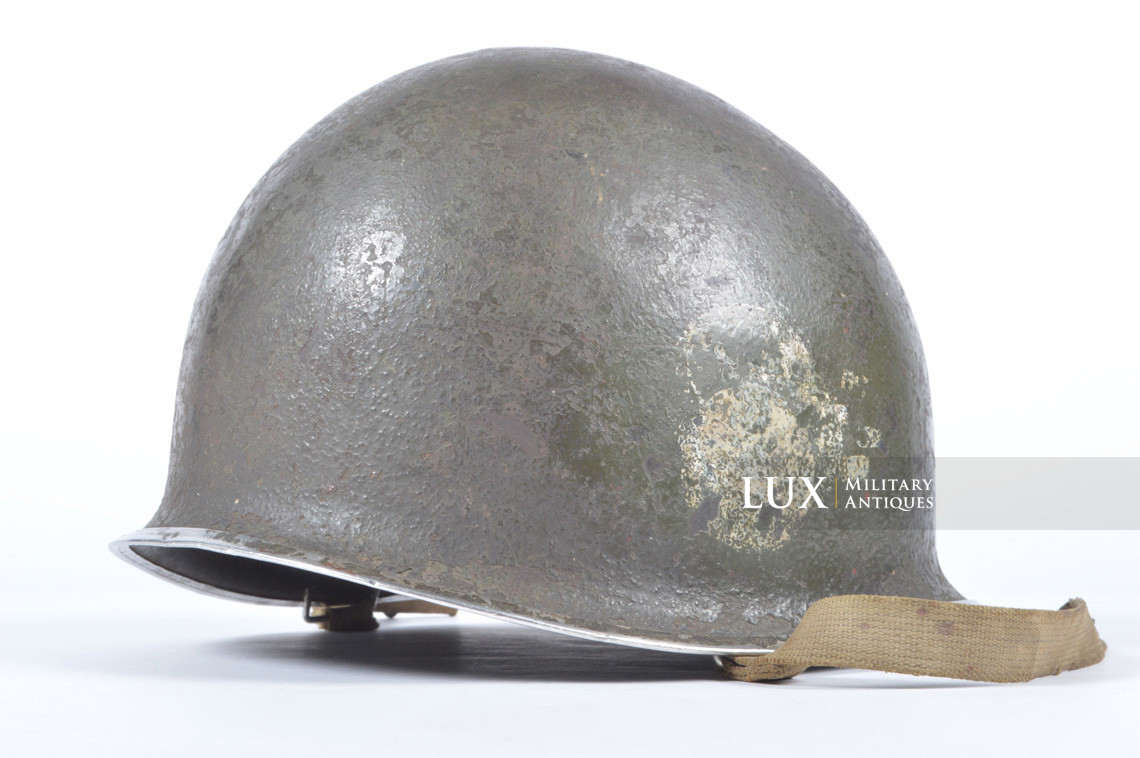 USM1 helmet, 101st AB, 321st Glider Field Artillery Battalion , « Lt. LePors » - photo 9
