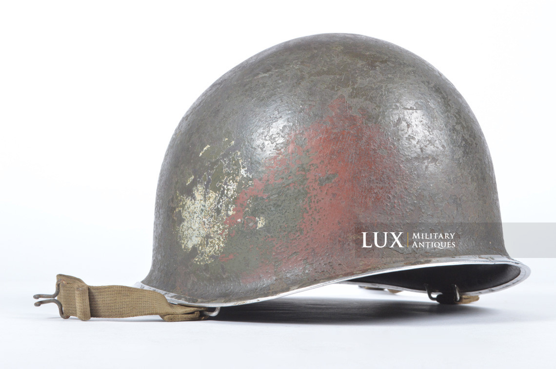 USM1 helmet, 101st AB, 321st Glider Field Artillery Battalion , « Lt. LePors » - photo 11