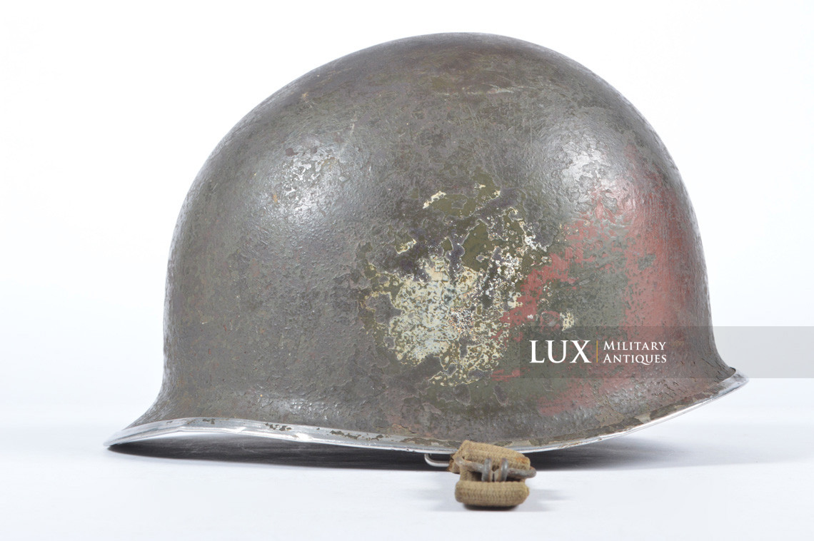 USM1 helmet, 101st AB, 321st Glider Field Artillery Battalion , « Lt. LePors » - photo 12