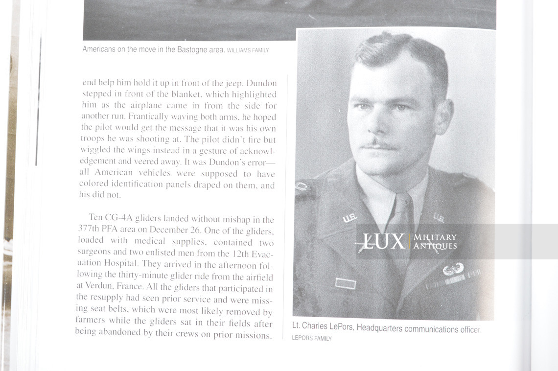 USM1 helmet, 101st AB, 321st Glider Field Artillery Battalion , « Lt. LePors » - photo 69