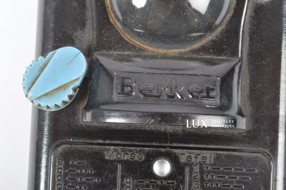 Rare lampe de poche allemande, « BERKER » - photo 11