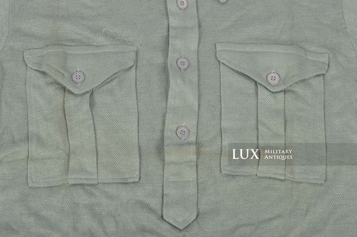 Unissued late-war Heer/Waffen-SS issue service shirt - photo 8