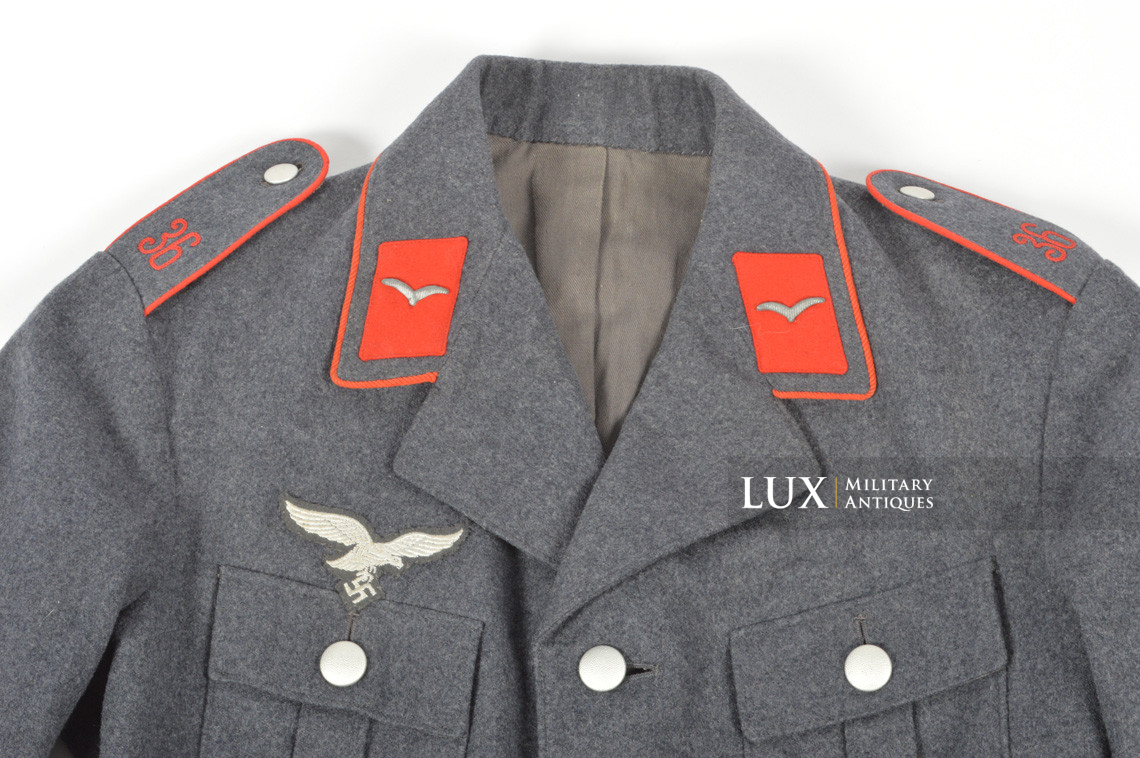 Luftwaffe 4-pocket flak EM’s tunic, Flak unit marked - photo 8