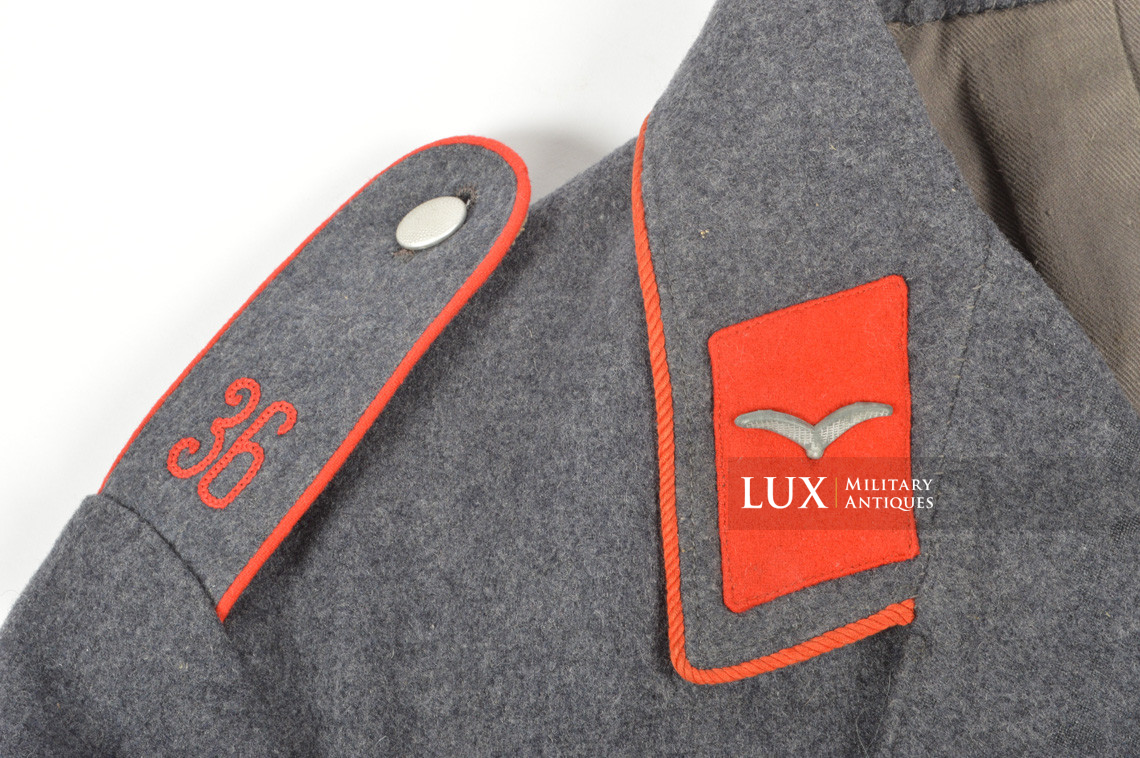 Luftwaffe 4-pocket flak EM’s tunic, Flak unit marked - photo 11