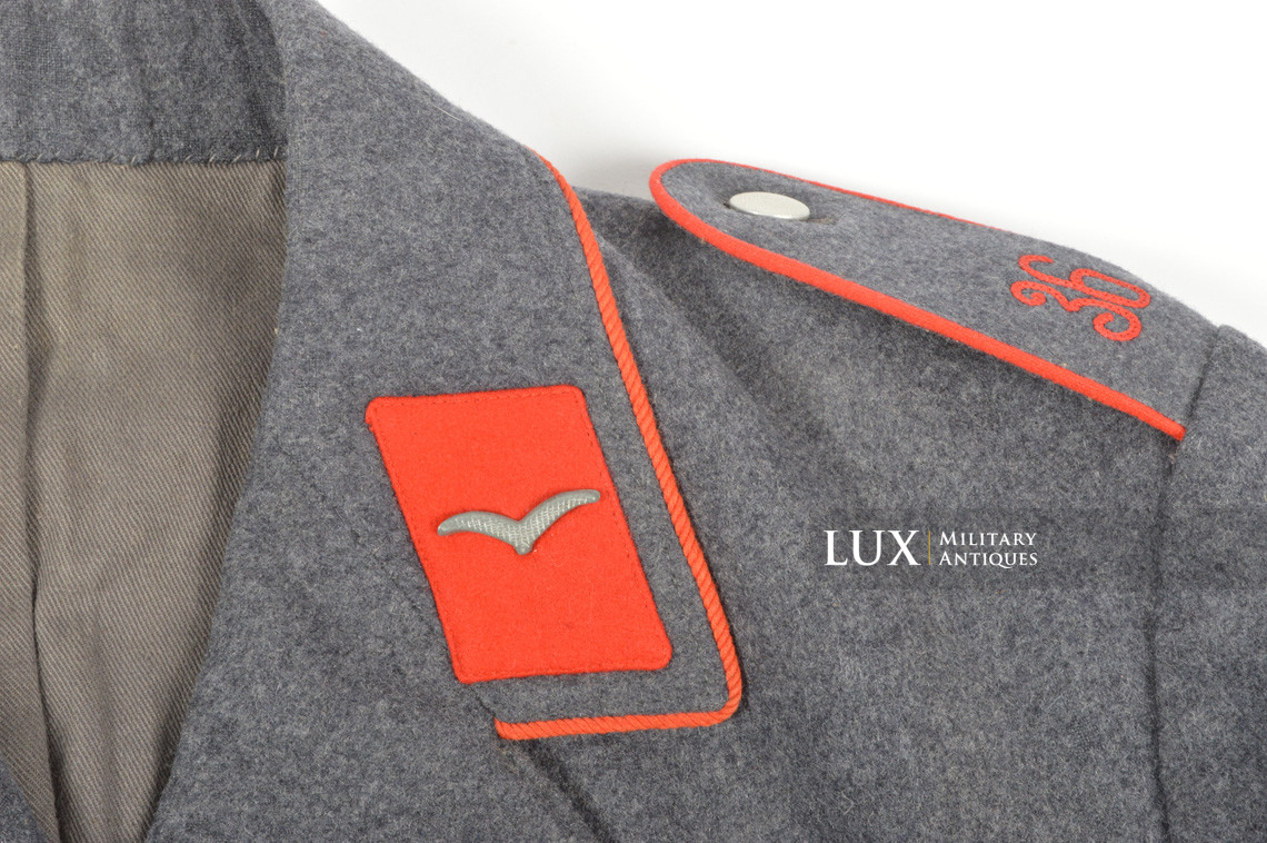Luftwaffe 4-pocket flak EM’s tunic, Flak unit marked - photo 12