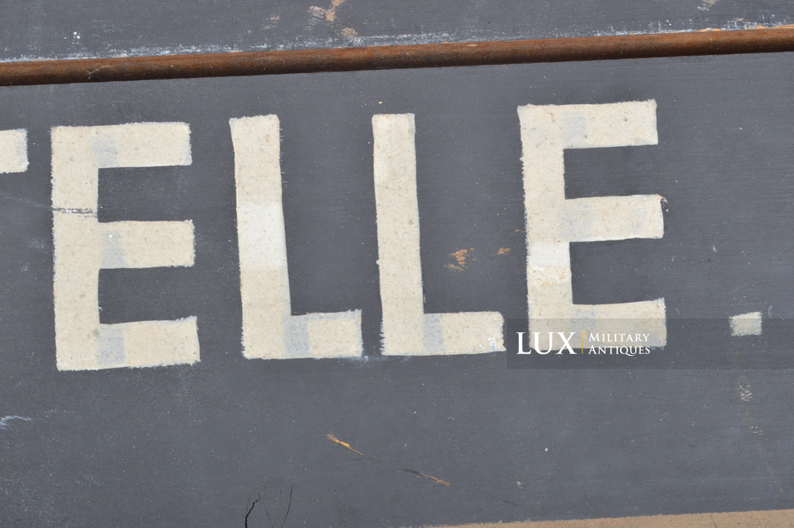 NSDAP headquarter wooden sign , « Strassburg » - photo 12