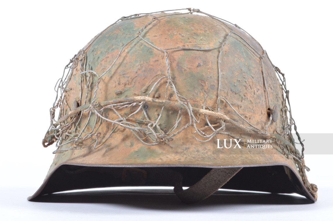 Casque M42 Heer texturé, grillagé, camouflé trois tons - photo 8