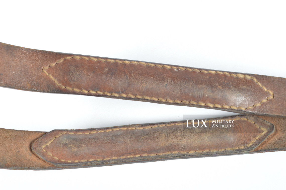 German MG34 leather sling - photo 15