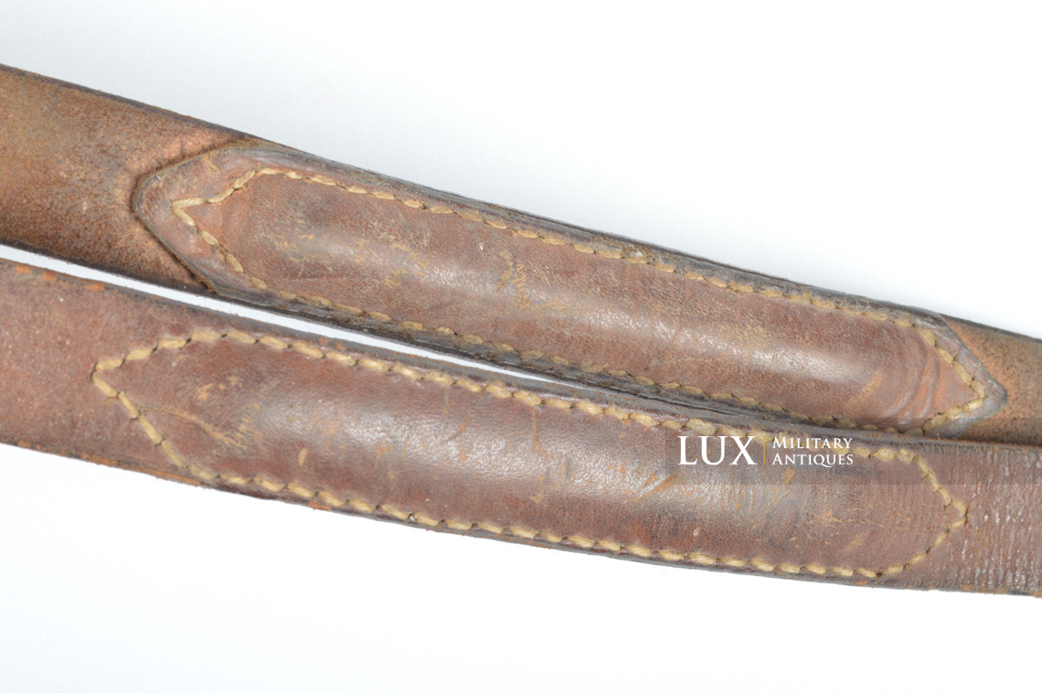 German MG34 leather sling - photo 16