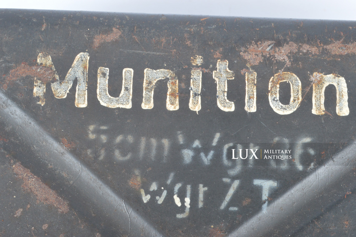 German 5cm mortar ammunitions storage case, « L.Gr.W.36 » - photo 9