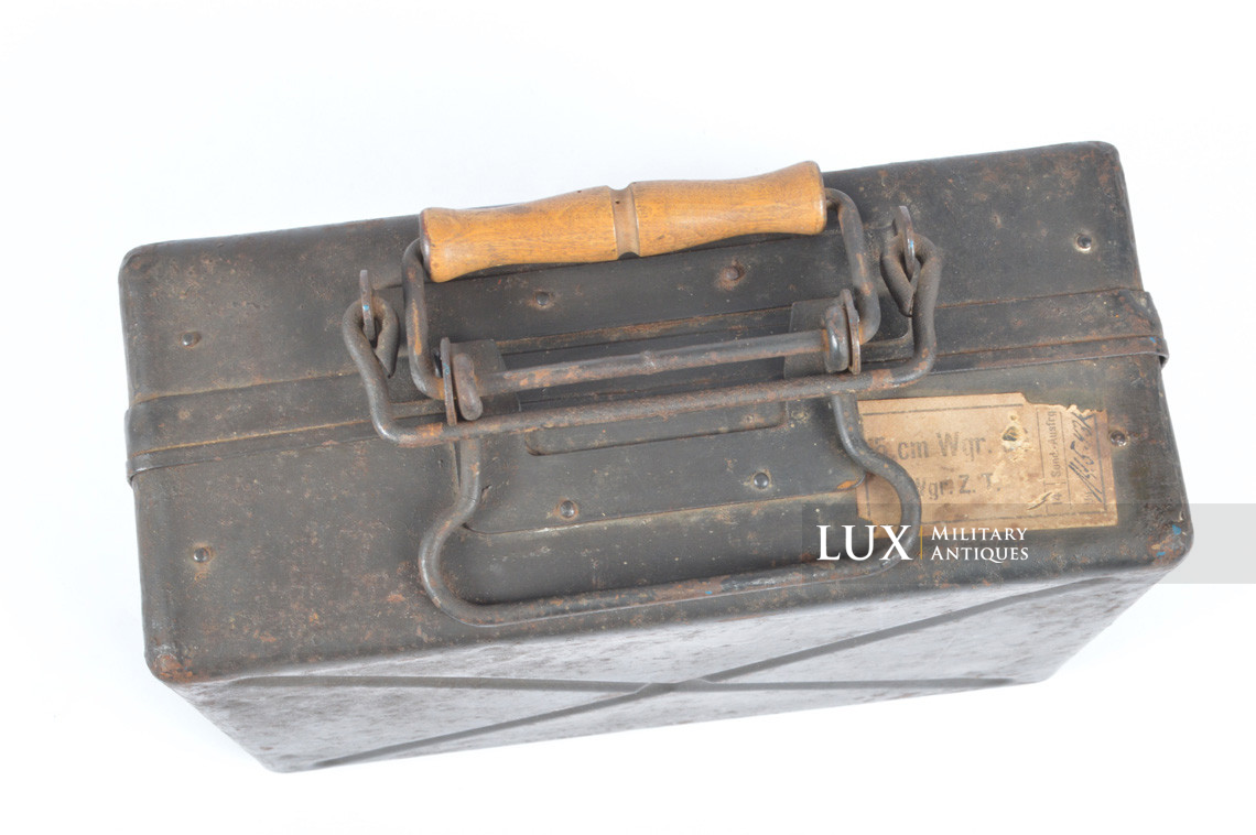 German 5cm mortar ammunitions storage case, « L.Gr.W.36 » - photo 12