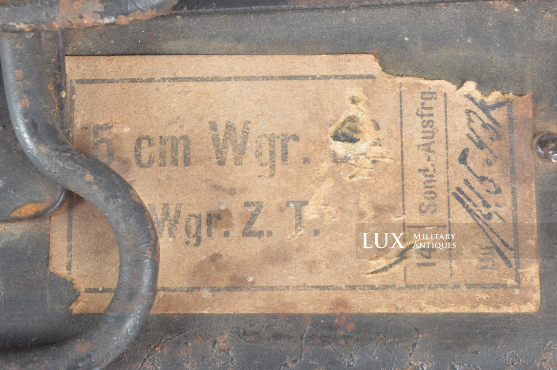 German 5cm mortar ammunitions storage case, « L.Gr.W.36 » - photo 13