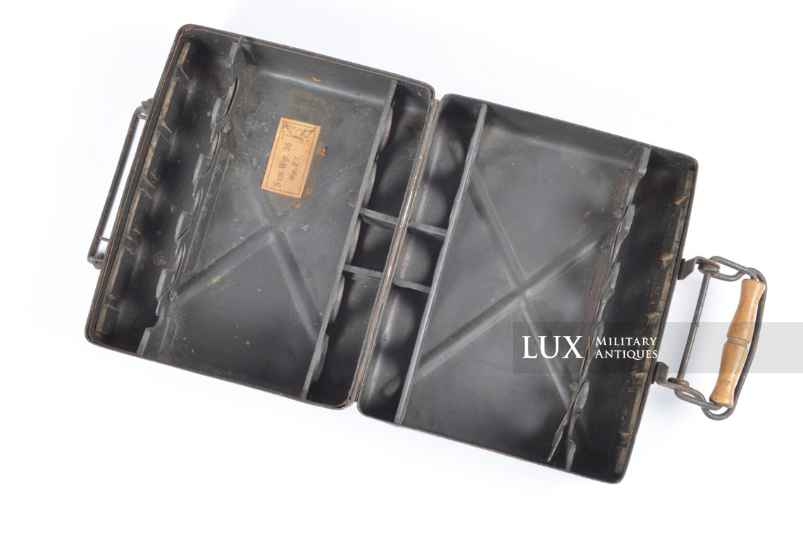 German 5cm mortar ammunitions storage case, « L.Gr.W.36 » - photo 22