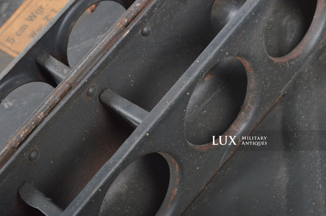 German 5cm mortar ammunitions storage case, « L.Gr.W.36 » - photo 25