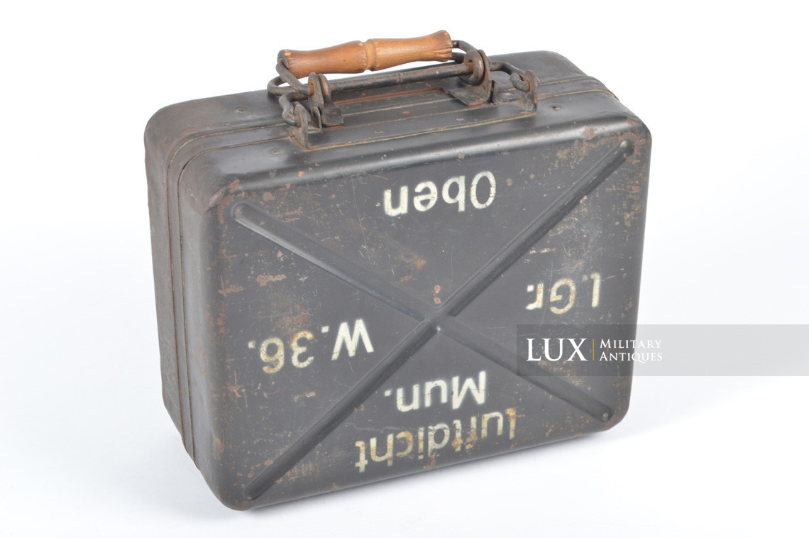 Caisse allemande pour obus de mortiers de 5cm, « L.Gr.W.36 » - photo 4