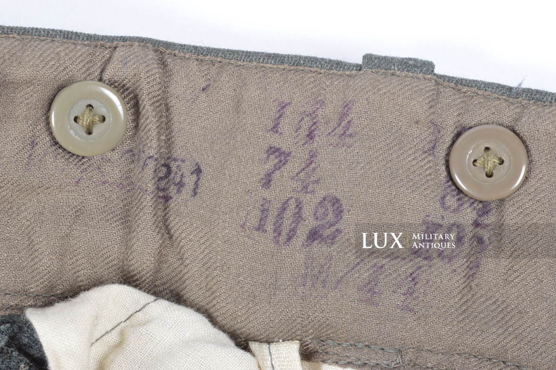 Heer/Waffen-SS M44 combat trousers, « gabardine » - photo 32