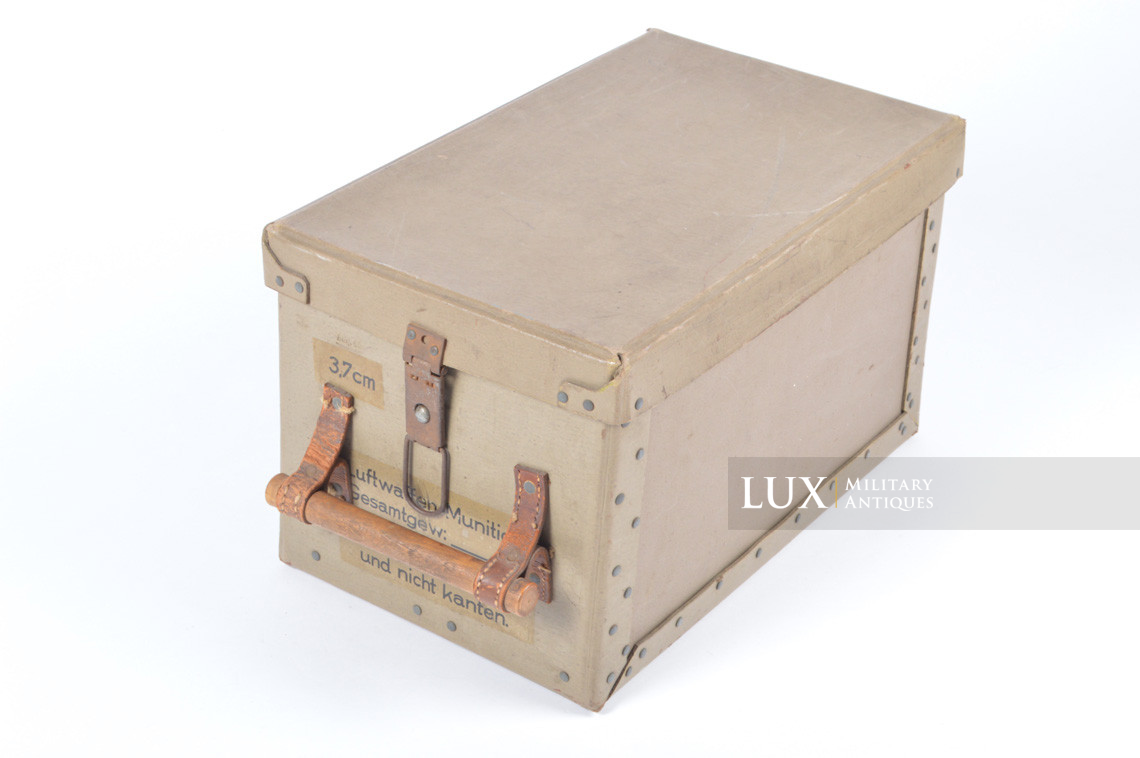 German 3,7cm Luftwaffe munitions storage box, « 1945 » - photo 4