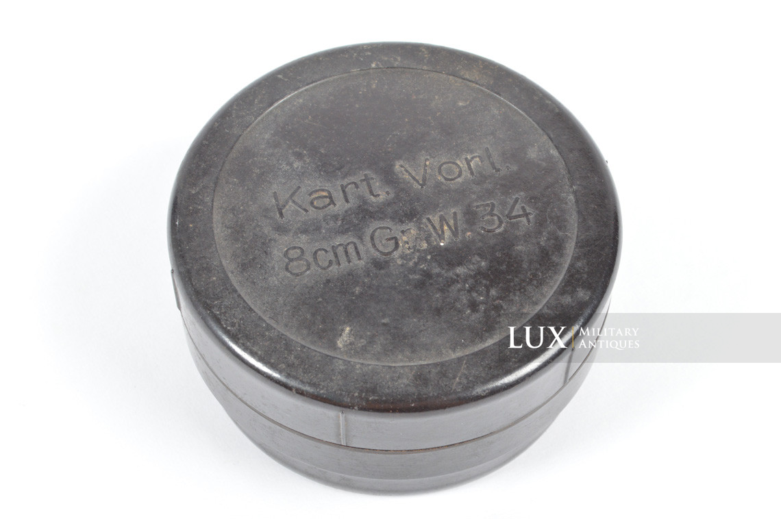 German 8cm extra powder charge bakelite container, « Gr.W.34 » - photo 4
