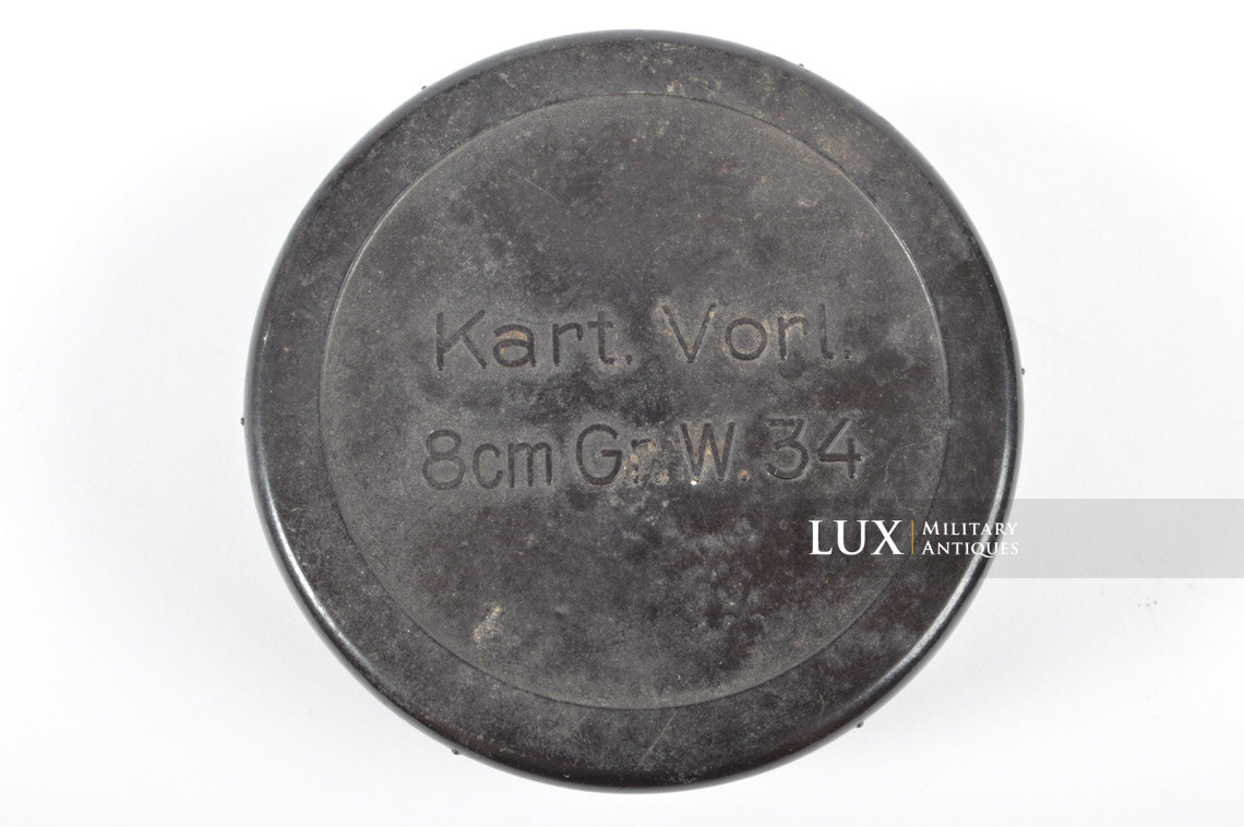 German 8cm extra powder charge bakelite container, « Gr.W.34 » - photo 7