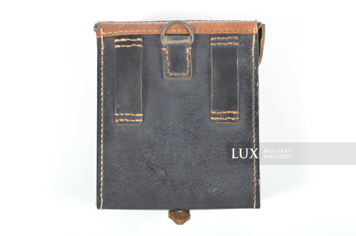 Unissued MG34/42 gunner's belt pouch in black pressed cardboard, « Presstoff » - photo 9