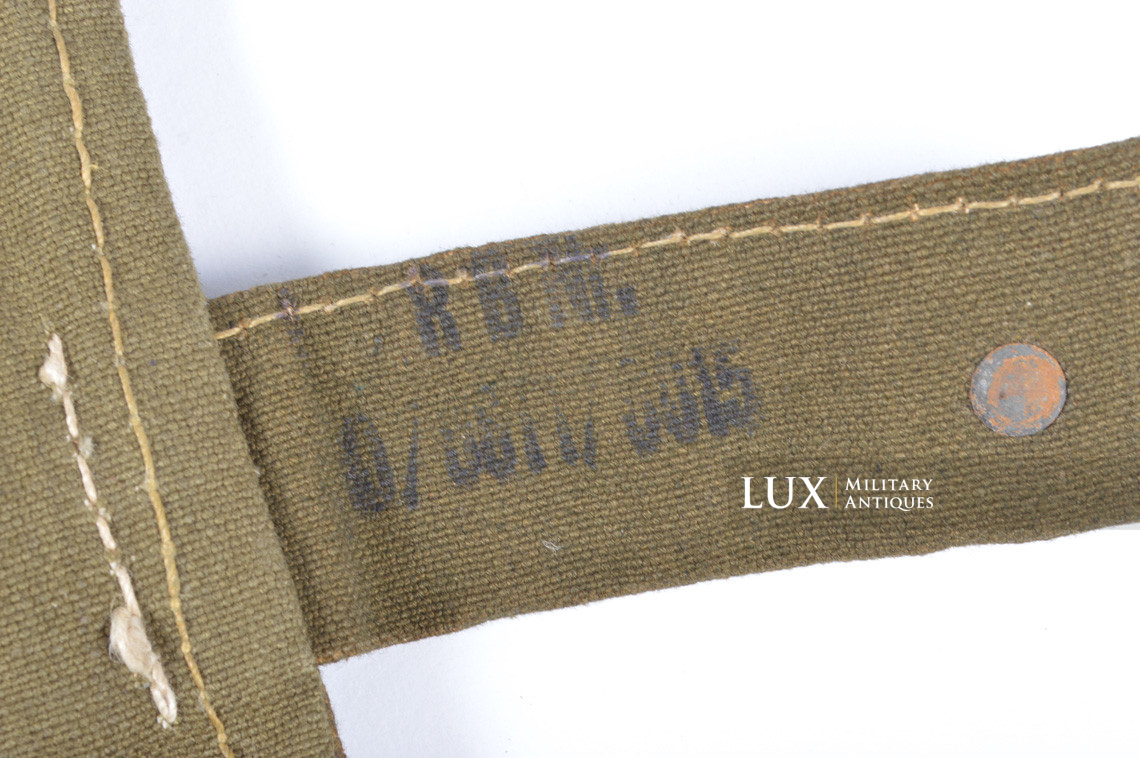 Sac à pain allemand Heer/Waffen-SS fin de guerre, « RBNr. 0/0671/0015 » - photo 20