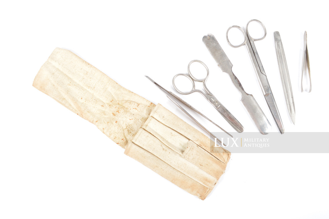 Pochette allemande précoce d'instruments médicaux, « Kleines Feldbesteck » - photo 11