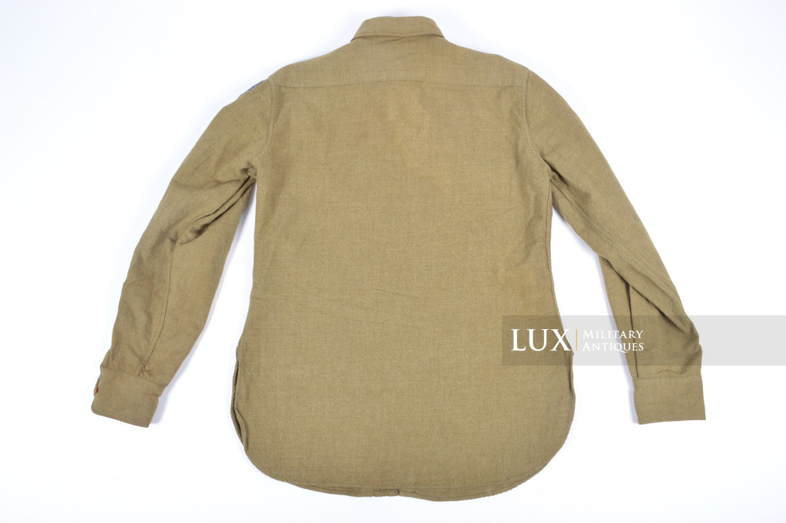 Chemise en laine moutarde, « Lt. USAAF » - photo 20