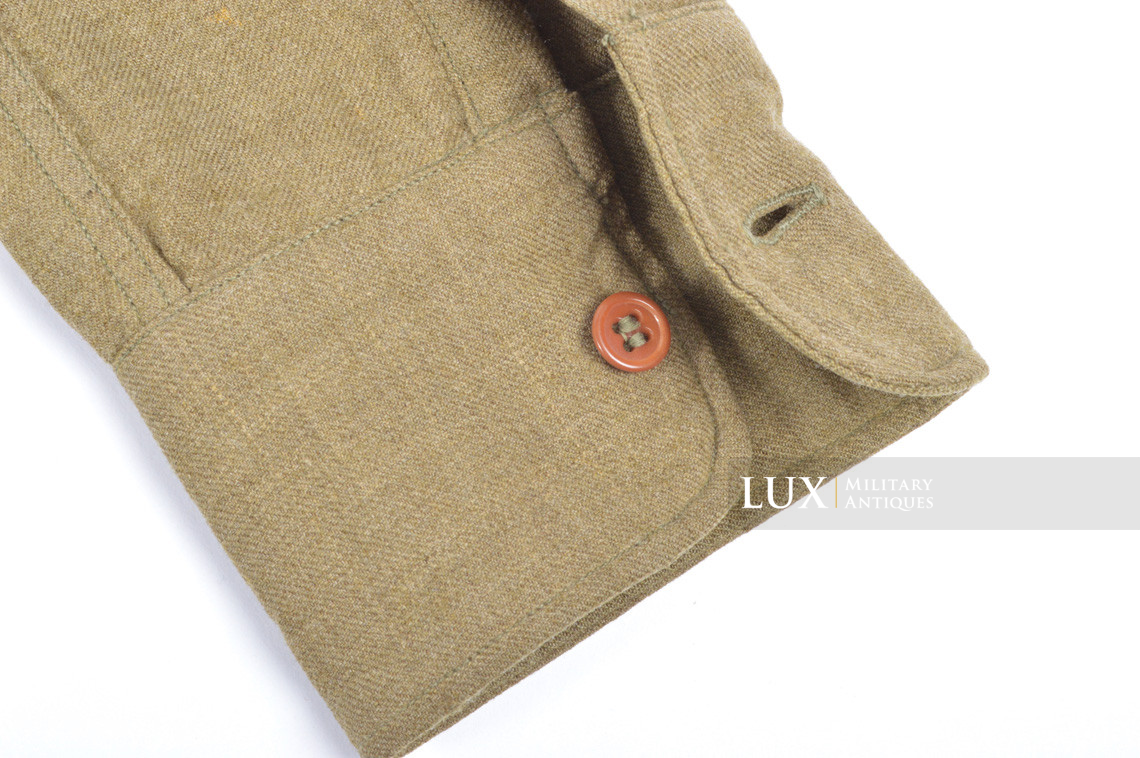 Chemise en laine moutarde, « Lt. USAAF » - photo 22