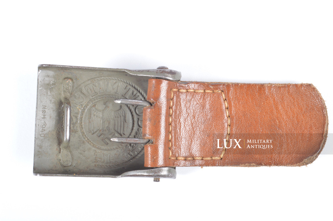Boucle de ceinturon Heer, « Noelle & Hueck 1940 » - photo 10