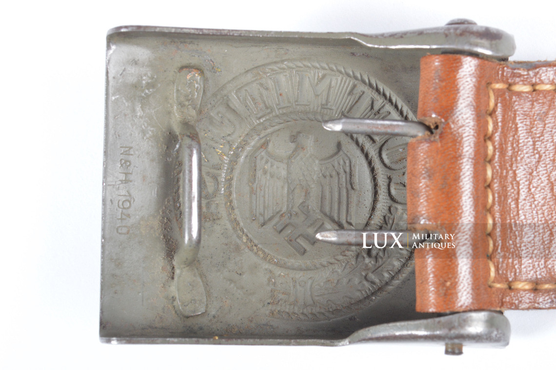 Boucle de ceinturon Heer, « Noelle & Hueck 1940 » - photo 11