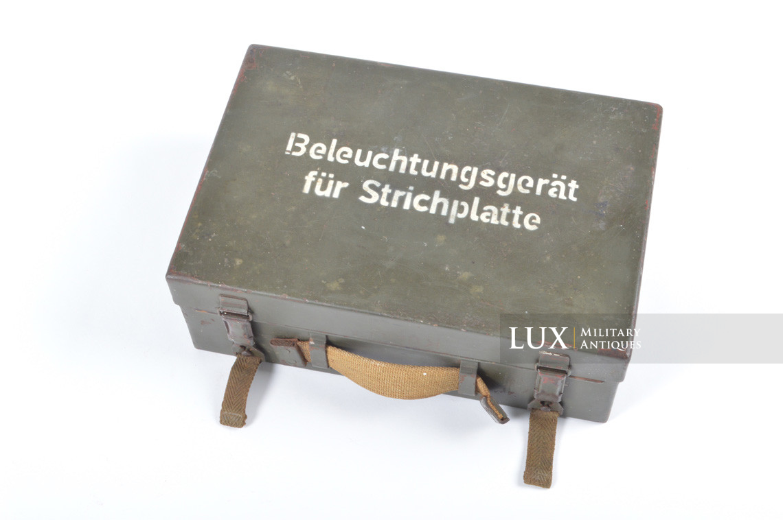 German early-war special issue blackout reading light storage case, « etl » - photo 4