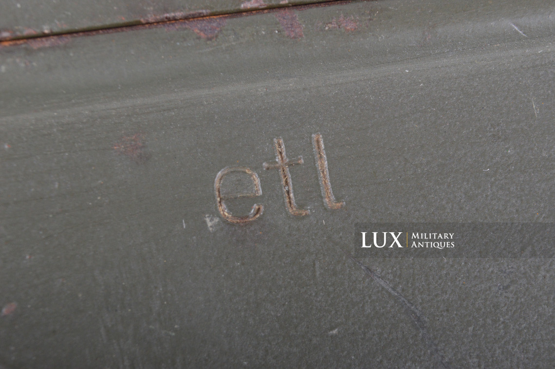 German early-war special issue blackout reading light storage case, « etl » - photo 16