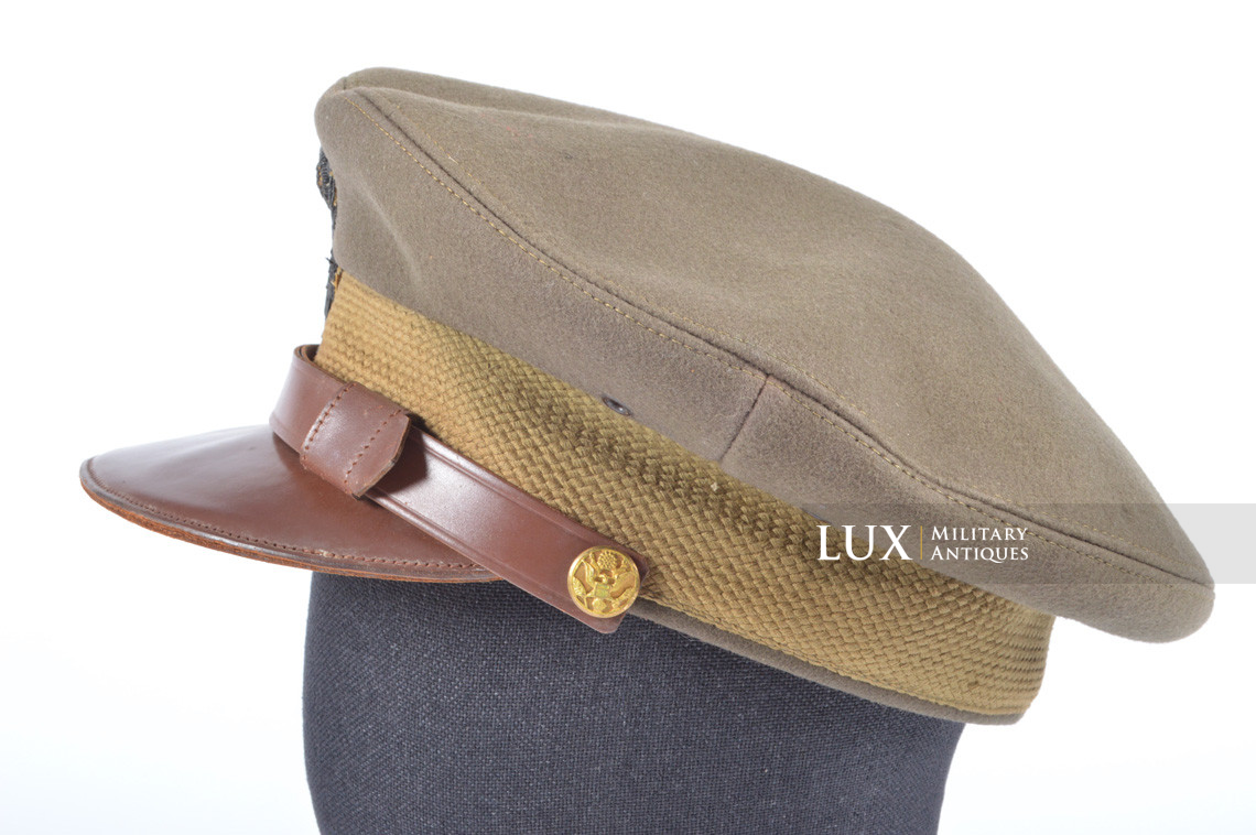 US officer's service visor cap, « bullion insignia » - photo 8