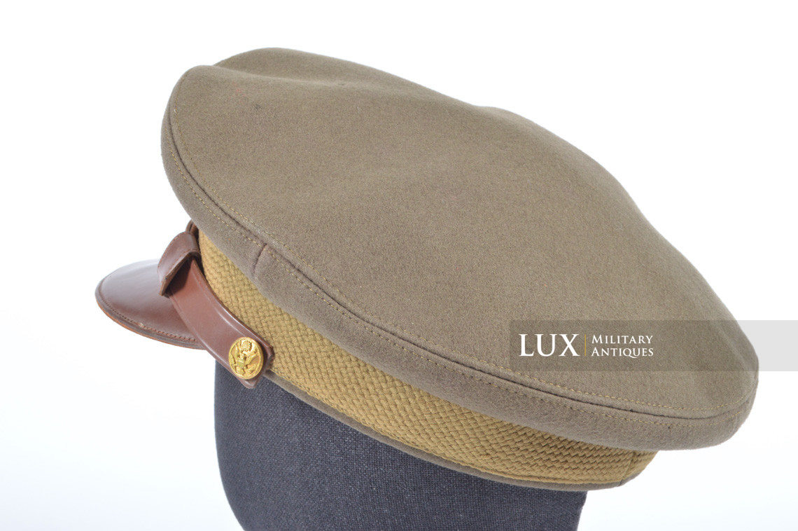 US officer's service visor cap, « bullion insignia » - photo 14