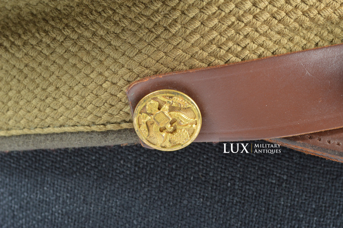 US officer's service visor cap, « bullion insignia » - photo 21