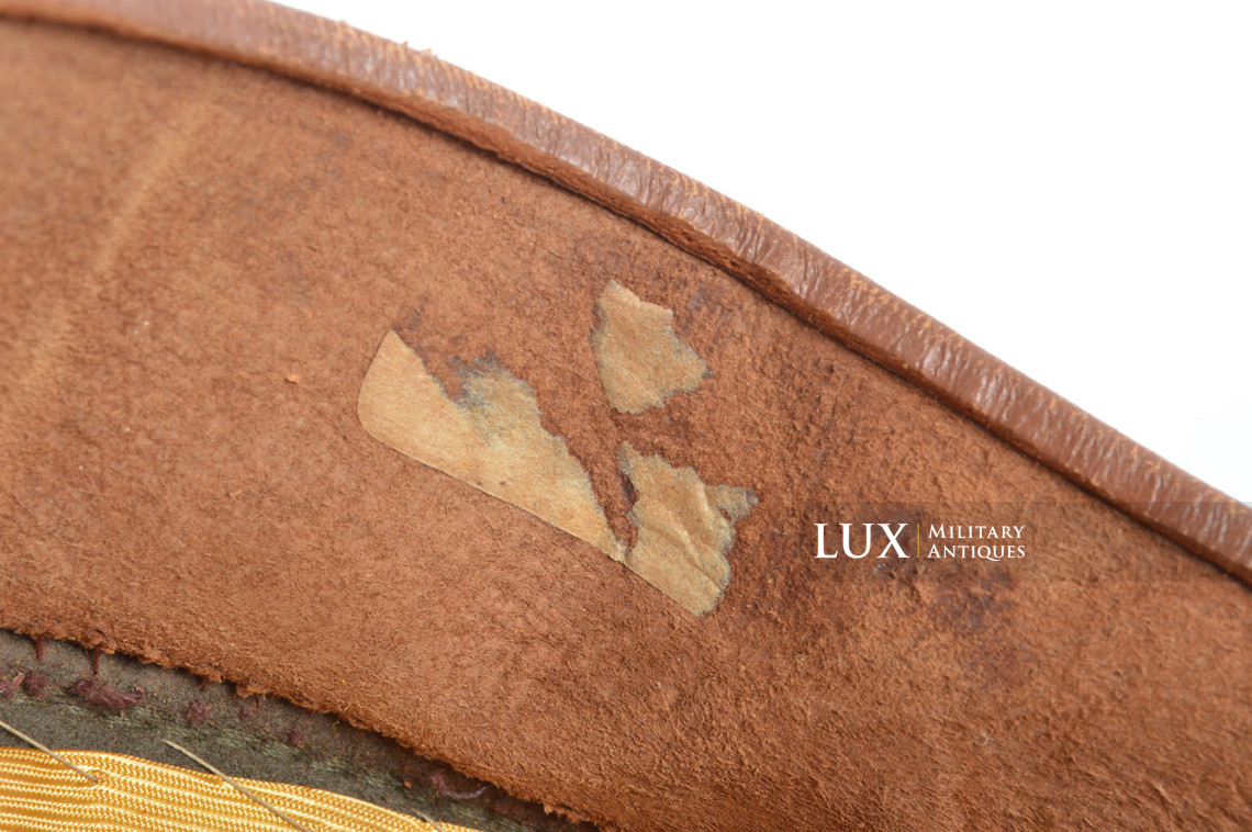 US officer's service visor cap, « bullion insignia » - photo 27