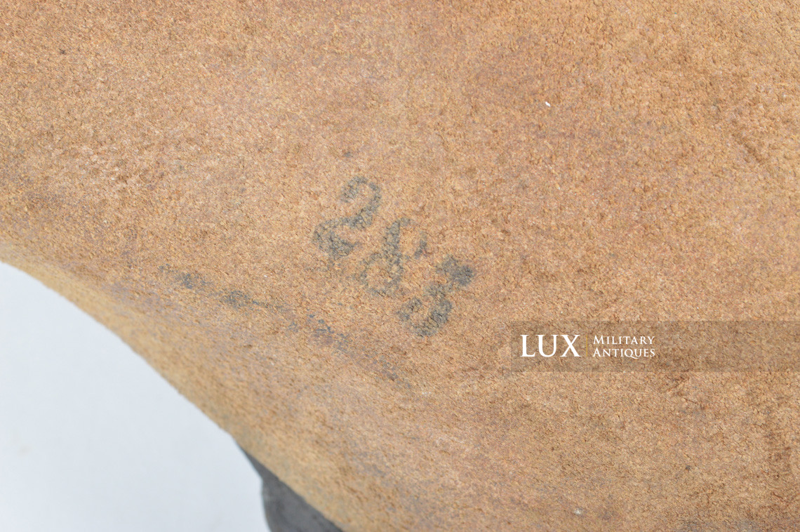 Bottes allemandes Luftwaffe milieu de guerre pour la troupe, « L.B.A.S. » - photo 34