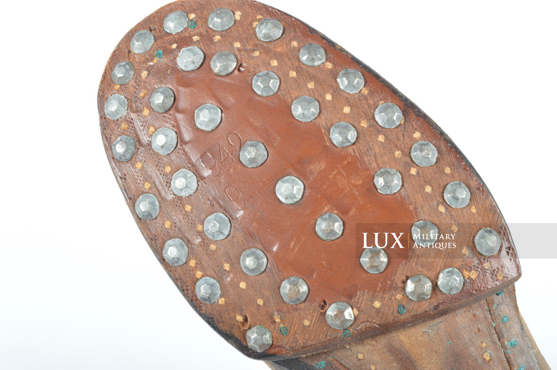 Bottes allemandes Luftwaffe milieu de guerre pour la troupe, « L.B.A.S. » - photo 39