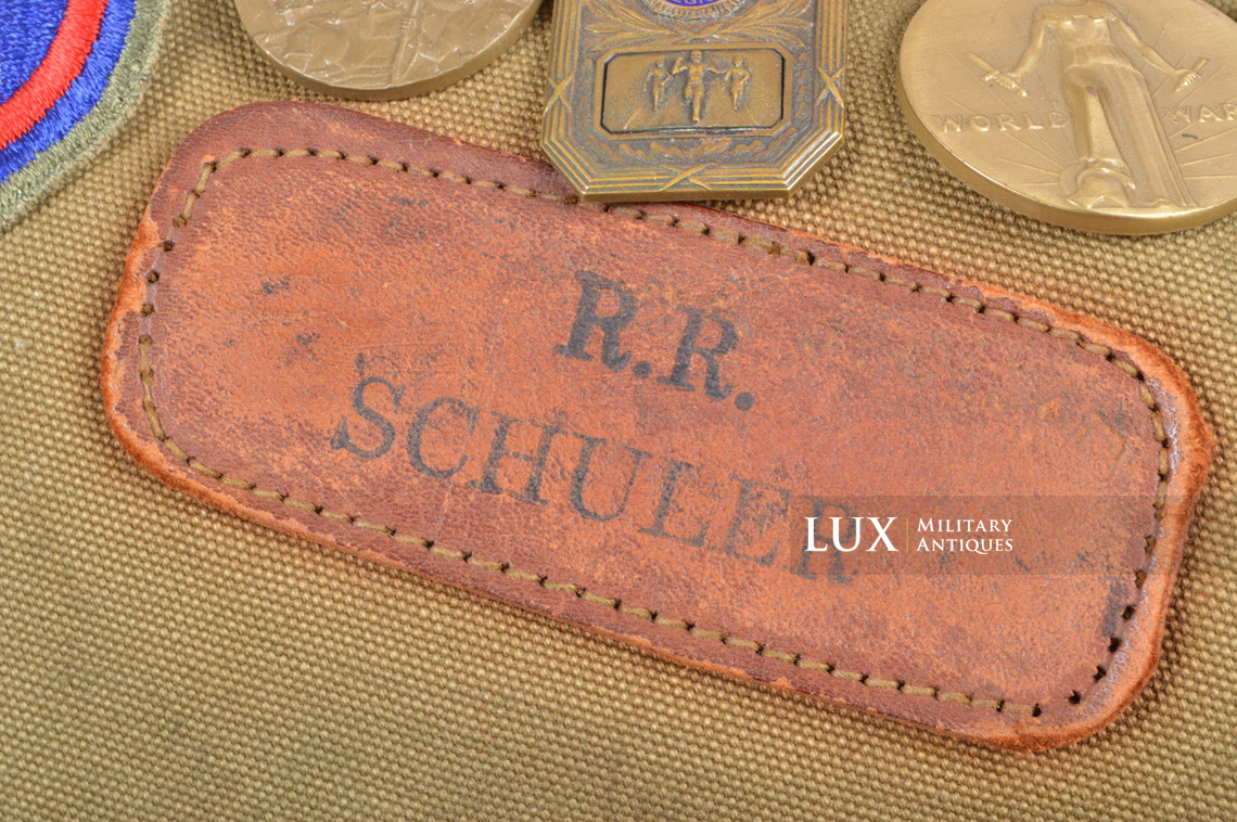 Grouping US observateur air/sol, identifié « Capt. Rollin R. Schuler » - photo 14