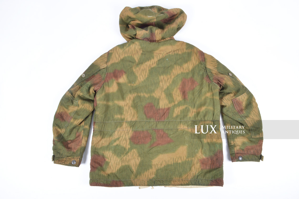 German Heer/Luftwaffe tan/water pattern reversible to white winter camouflage parka - photo 12