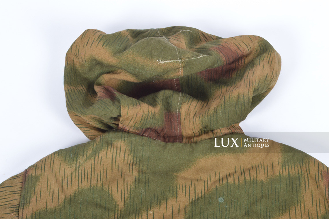 German Heer/Luftwaffe tan/water pattern reversible to white winter camouflage parka - photo 13